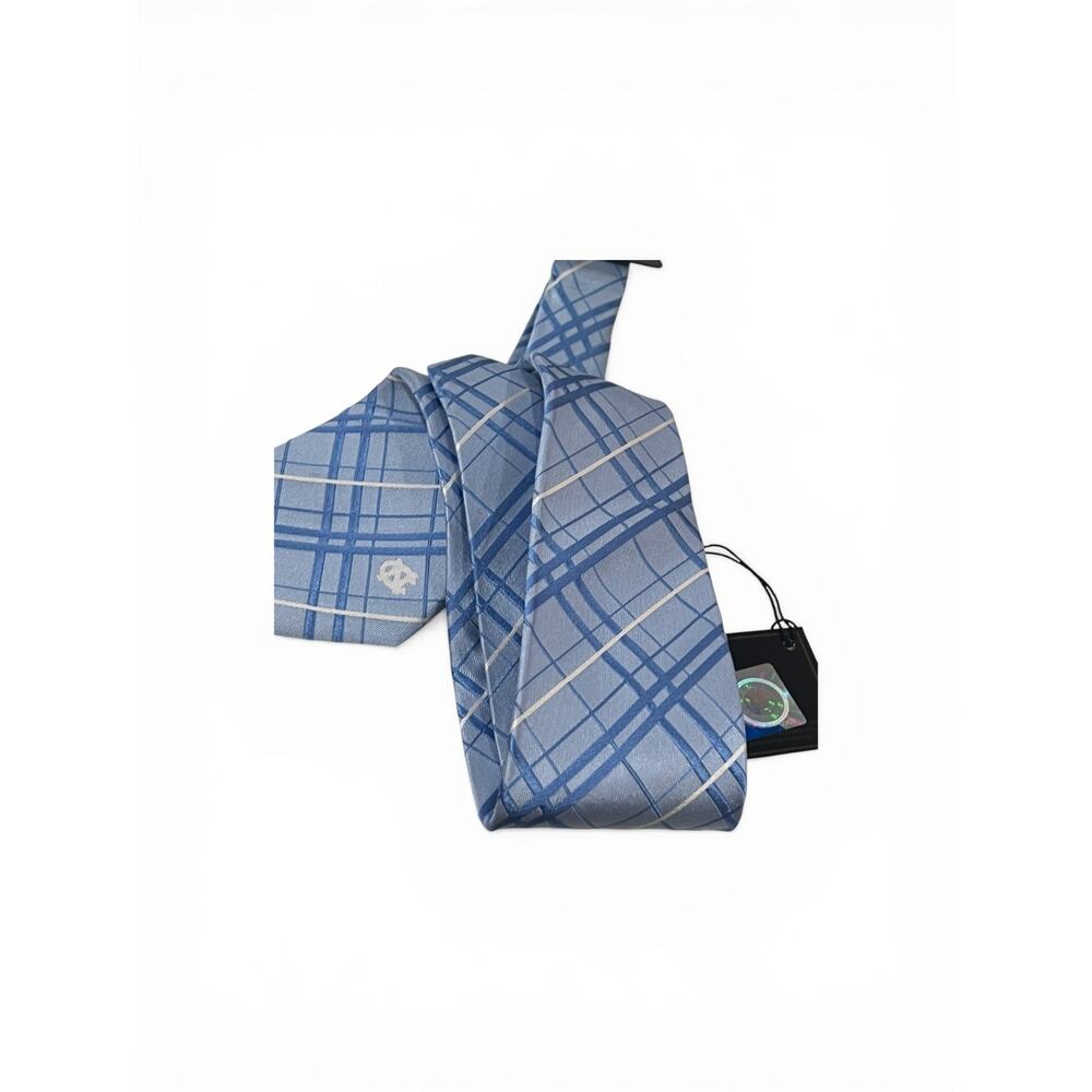 Eagles Wings UNC Tar Heels Neck Tie North Carolina Oxford Blue 100% Silk NWT